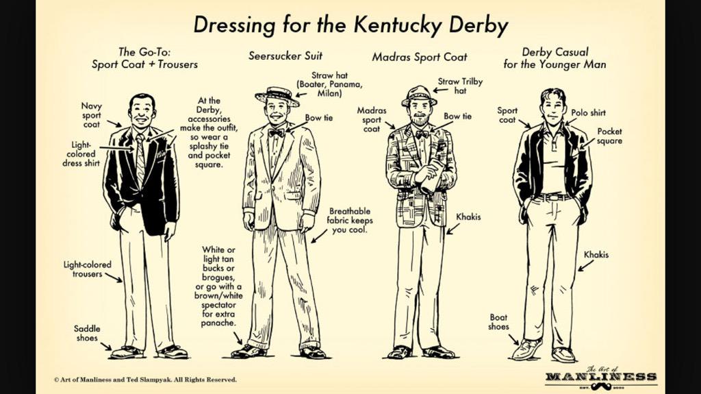Today is the perfect day to break out the #pocketsquare here's a few tips for the Derby