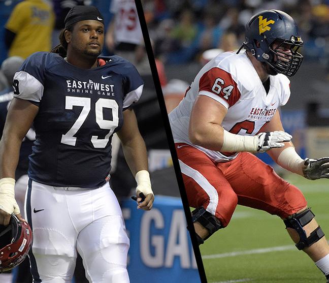 Seahawks's tweet photo. Five things to know about @tp_dagoer &amp; @MarkGlowinski73: [http://t.co/CtJwEDsJna]  

#SeahawksDraft #Pick130 #Pick134 http://t.co/LfIpiBURFw