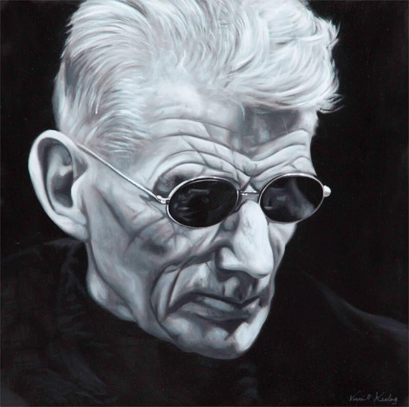 VincentKeeling's tweet image. Beckett by Keeling 

#oilpainting #artwit #twitart #samuelbeckett