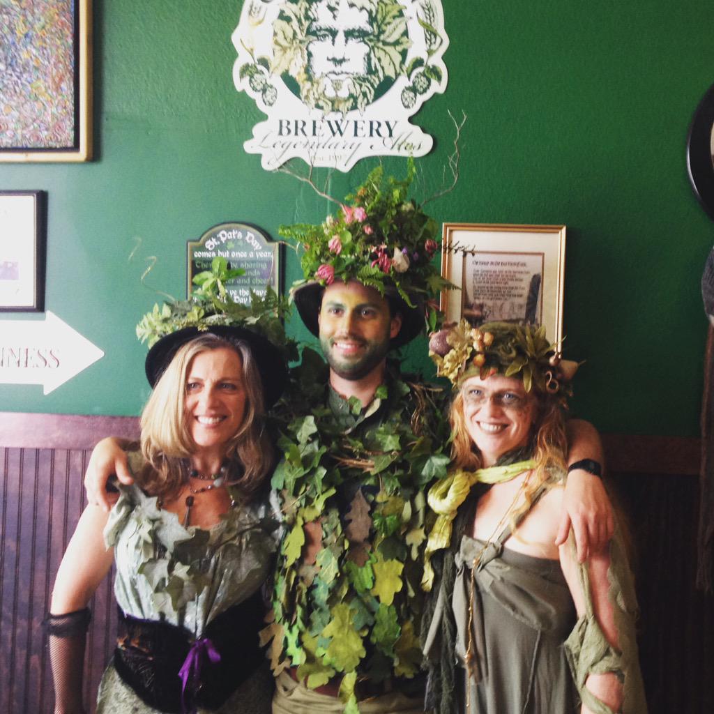 At Parson's Pub in Murphy, NC after the May Day celebration <a href="/FolkSchool/">Campbell Folk School</a>