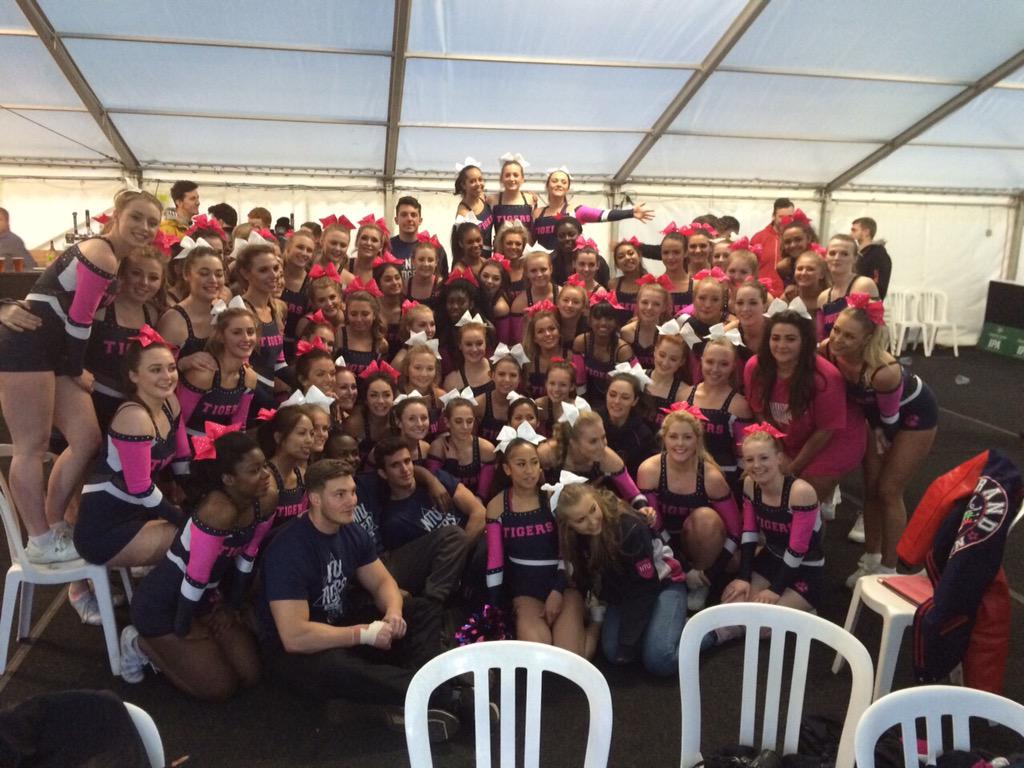 NTUcheerleading's tweet photo. WE SMASHED IT GIRLS!!!! #trenttigers #NottsVarsity http://t.co/TDxWbXdiHY
