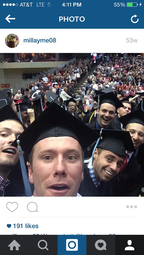 MillayMe08's tweet photo. Throwback to last spring when the squad walked the stage and my Insta game was taken to new heights #UCGrad14 http://t.co/lXYUdnlLJR
