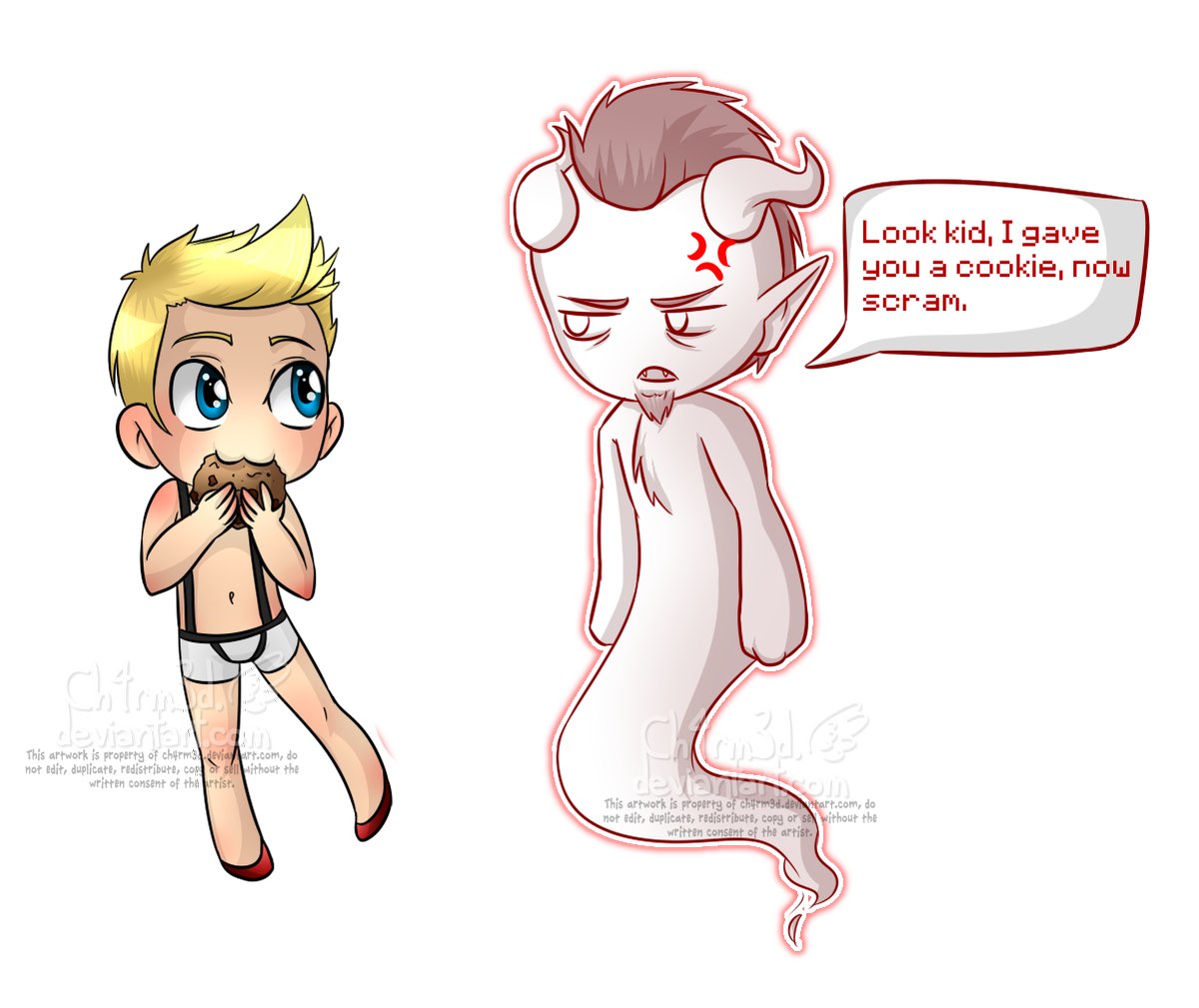 Ch4rm3dART's tweet photo. Jefry and Spirit @OfficialDianite  @ProSyndicate #MianiteFanArt @mianite http://t.co/T89VJKa1HA