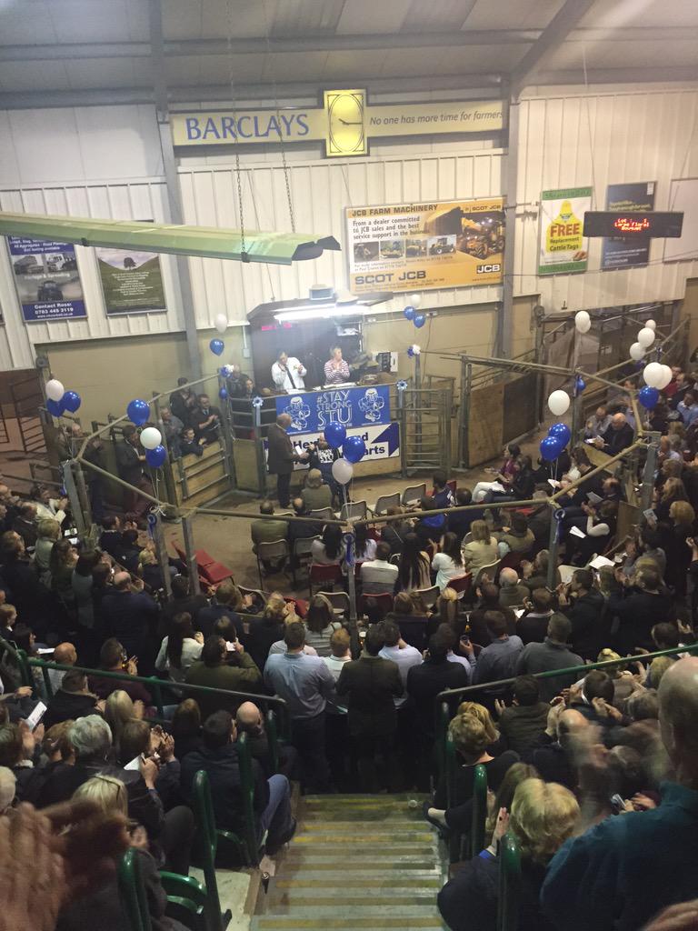 <a href="/staystrongstu/">STAY STRONG STU</a> Auction about to begin after 2 great speeches by Stu &amp; his dad. Great atmosphere. Stu is a legend