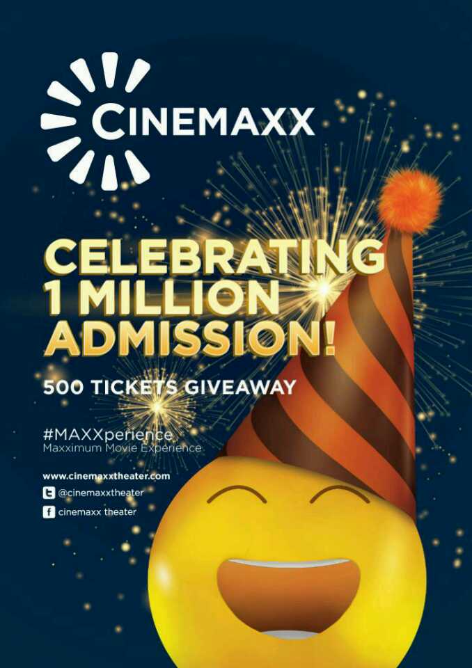 lyd_92's tweet photo. Ayoook monggo di follow @cinemaxxtheater biar dpt tiket gratis 😁 @nina16mg @cittta @meutiahsm @noovid #1jutapenonton http://t.co/VrRb3ql2xQ