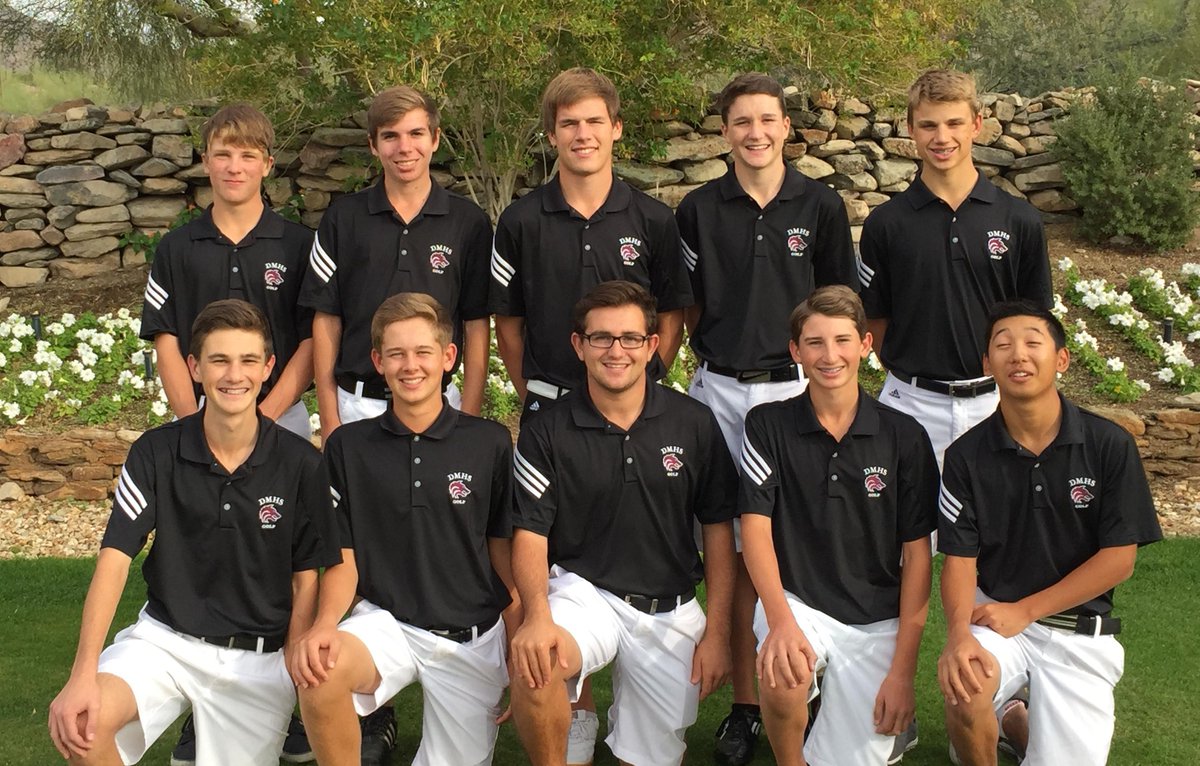 DMHSGolfTeam's tweet image. BIG THANK YOU to our 50/50 Raffle Host @PGATSS &amp;amp; our GC Sponsors @McDowellMtnGC @QuinteroGolf #DMWolves #AZGolf