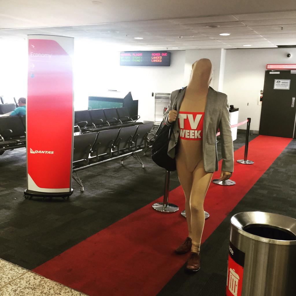 pete_deppeler's tweet photo. SPOTTED: #tvweeklogiesman has landed at Melbourne Airport for the #TVWeekLogies @TVWEEKmag http://t.co/yLrAvobp4P