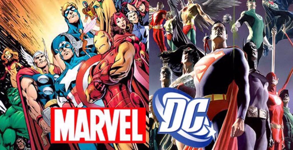 RT for MARVEL
FAV for DC