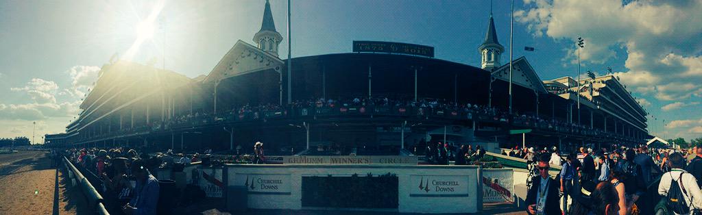 KentuckyDerby's tweet photo. RECORD BREAKING! Attendance for #KyDerby 141 is a record 170,513! http://t.co/FaPdDEPucy