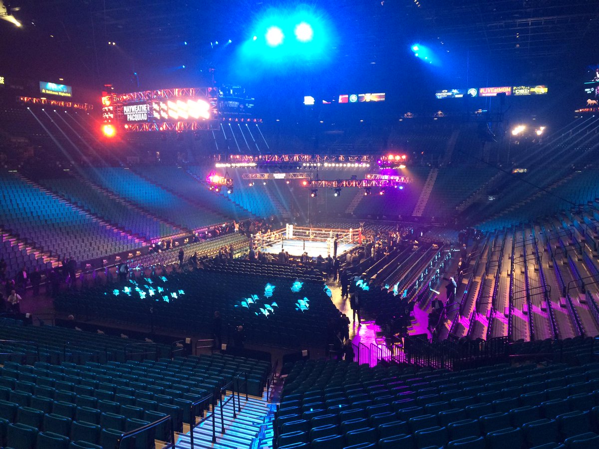 SportsCenter's tweet image. The ring is waiting for #MayPac.