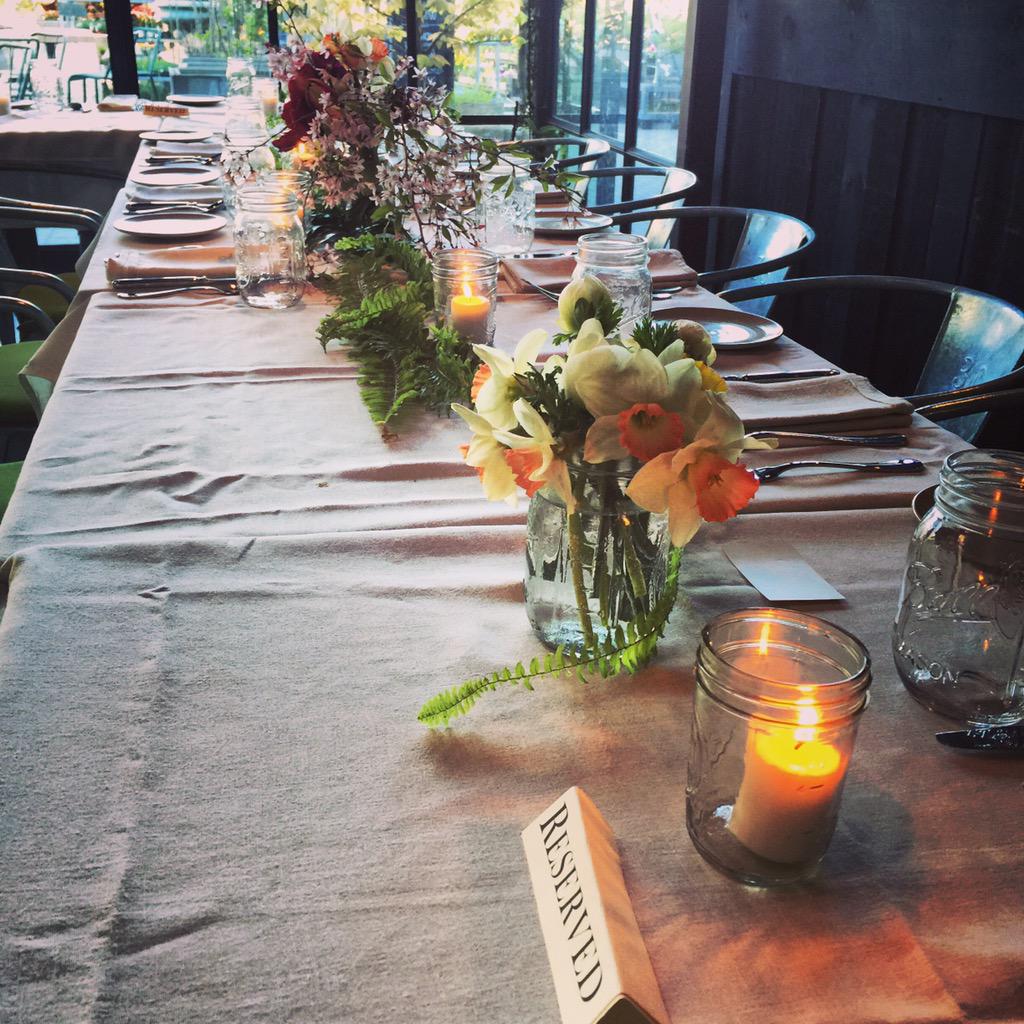 davidleite's tweet photo. The Sweet & Leite event is about to begin at @shopterrain #digintospring with @sweetpaul @sweetpaulmagazine http://t.co/kqZS9gQiCo