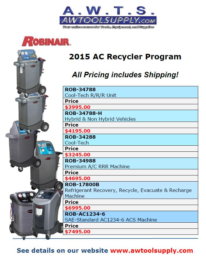 AWTool's tweet image. Dont forget to check our Spring Sale on A/C Equipment @awtool awtoolsupply.com/main.sc