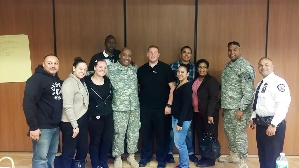 NYPDPSA5's tweet photo. Real Talk Teen Summit at #JohnsonCommunityCenter . Thanks to all participants @NYCHA @NYPDPSA5 @SafeHorizon @USArmy http://t.co/DBCGhhKJZt