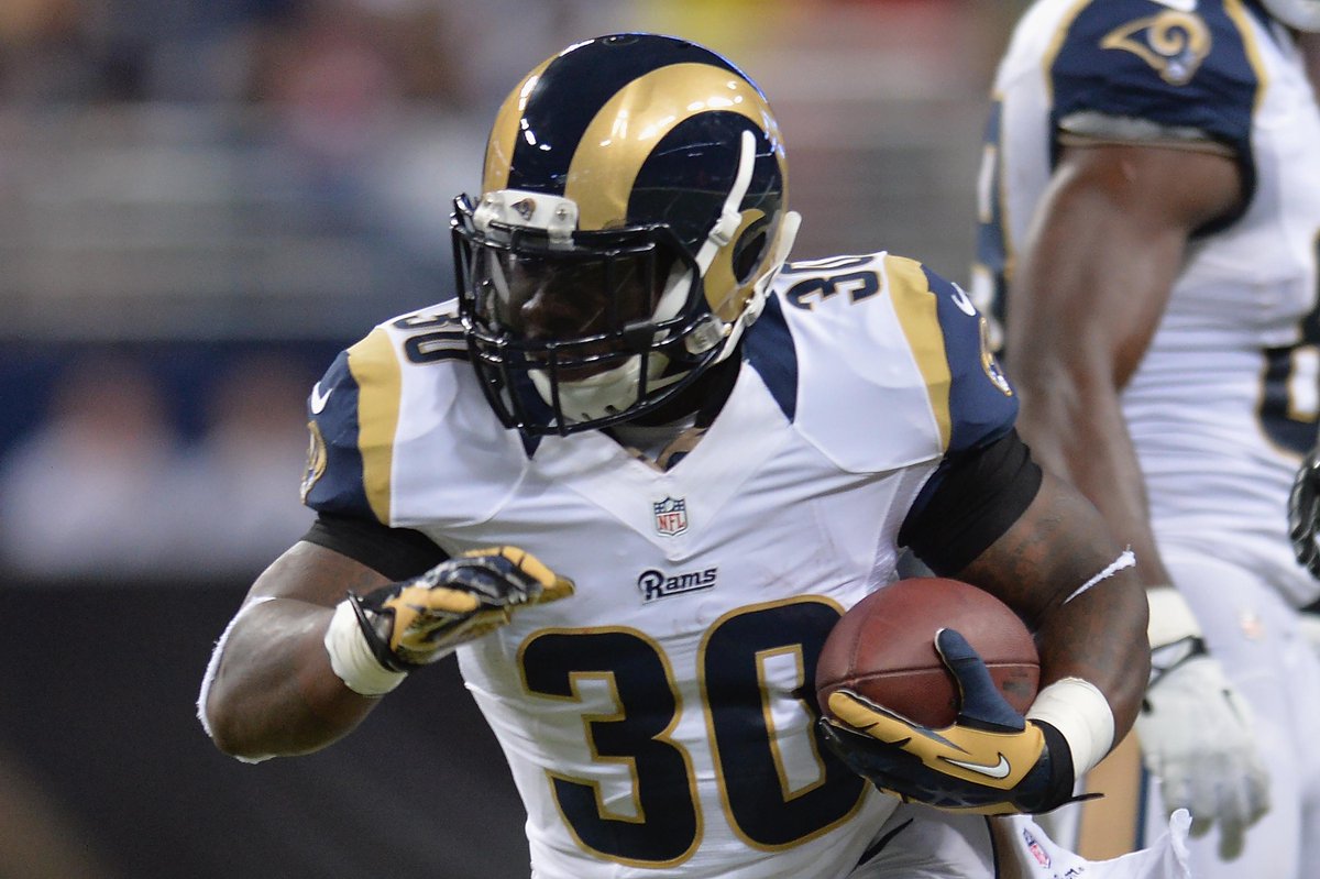 SportsCenter's tweet photo. Rams trade RB Zac Stacy to Jets in exchange for 7th-round pick. Stacy rushed for 1,266 Yds in 2 seasons w/ St. Louis. http://t.co/iDMtxF6mdI
