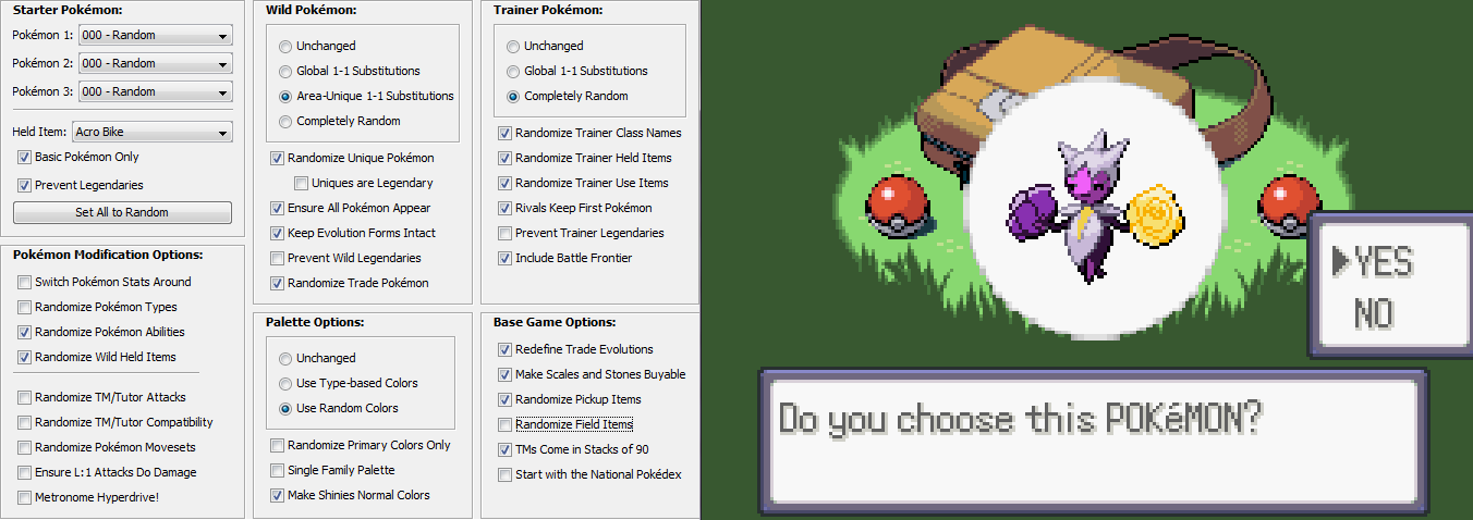 Do you like pokemon 008 Normal Randomizers is a place where