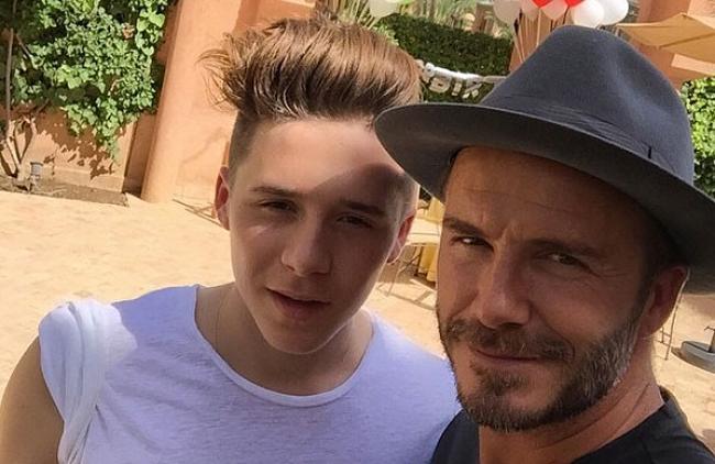 Happy 40th birthday to David Beckham! See sweet pics of him at his party with family!  