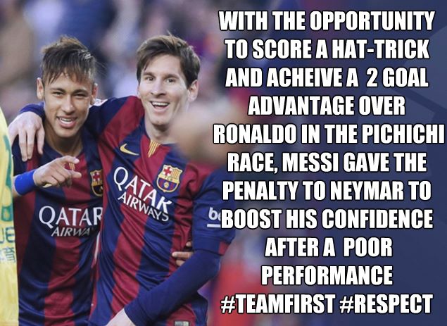 McArix's tweet photo. #great_frndshp.. Totally_legendary.. Leo will 4reva be remembered 4 Dis.. #sportmanship http://t.co/Gg40upxQYh