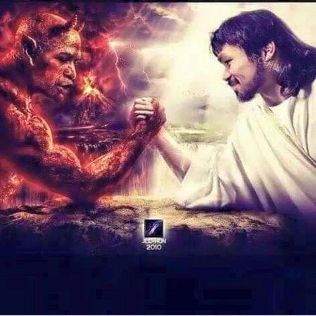 desdeelring's tweet photo. Venga que inicié la #PeleaDelSiglo #MayweatherPacquiao http://t.co/INNaEjKjhn