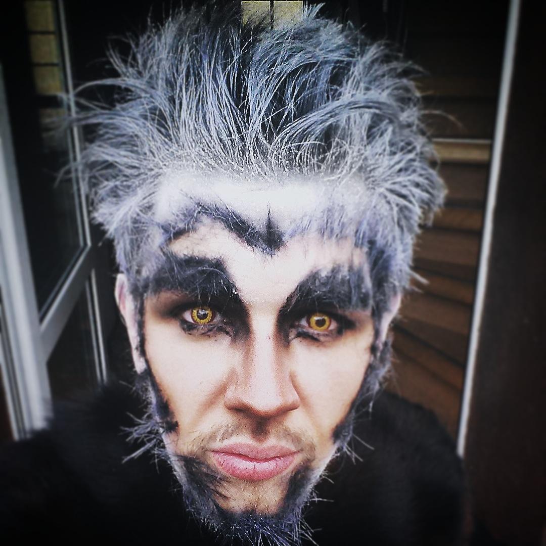 Wolf Makeup For Men