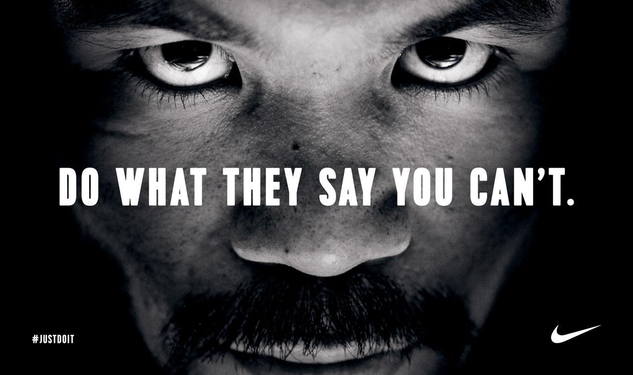 Marcos on Twitter: el slogan Nike para el #MayPac: Do they say you can't. #MannyDoes #Nike http://t.co/esAt9ZpQPz" / Twitter
