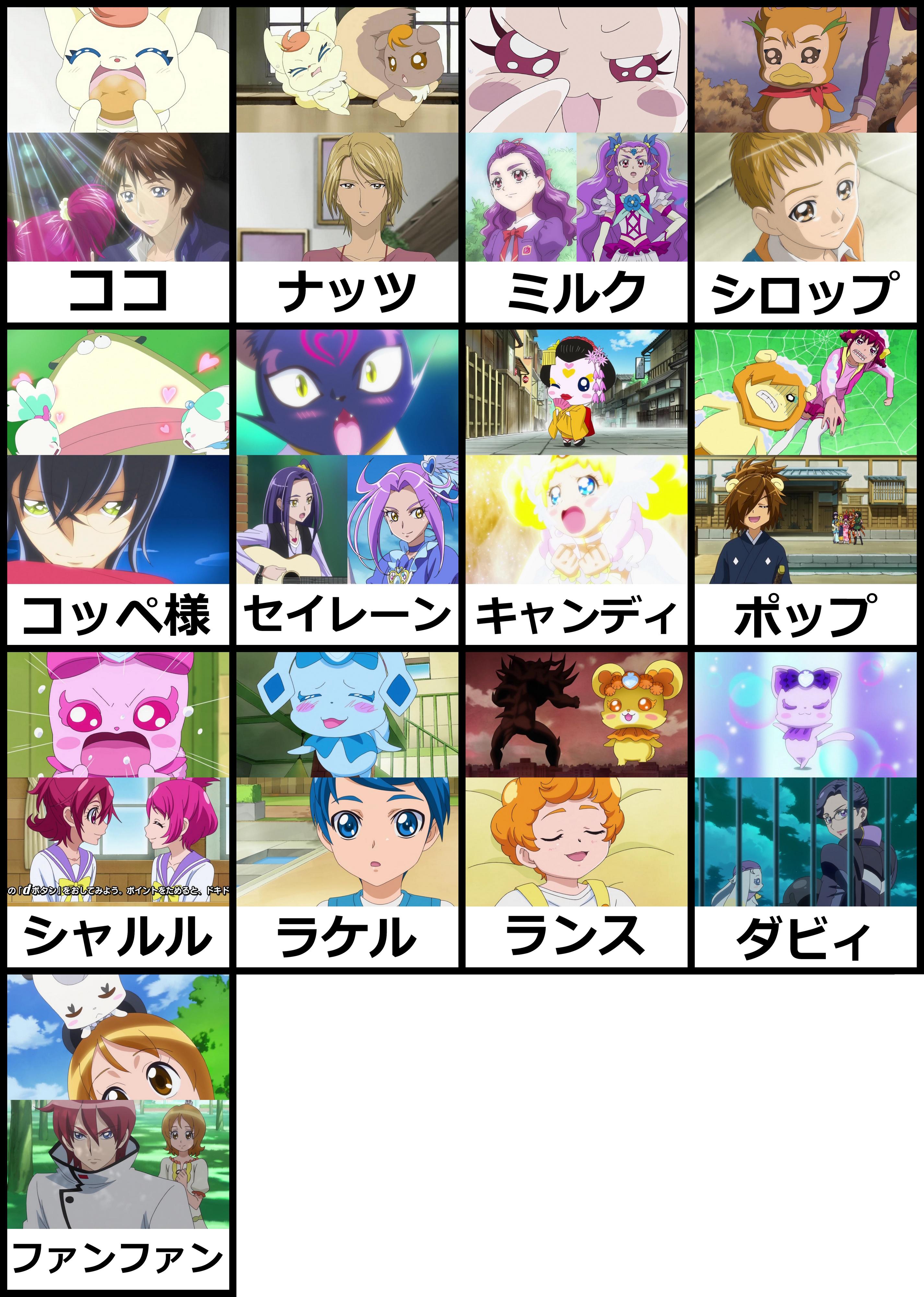 梅サワー うおおおおおおお妖精人間化ｷﾀ ﾟ ﾟ 妄想や人間関係の幅が広がるこれを待っていたんだこれを ということで 人間化することができる歴代プリキュア妖精達の一覧です Precure Http T Co Jp6gzlaja6 Twitter
