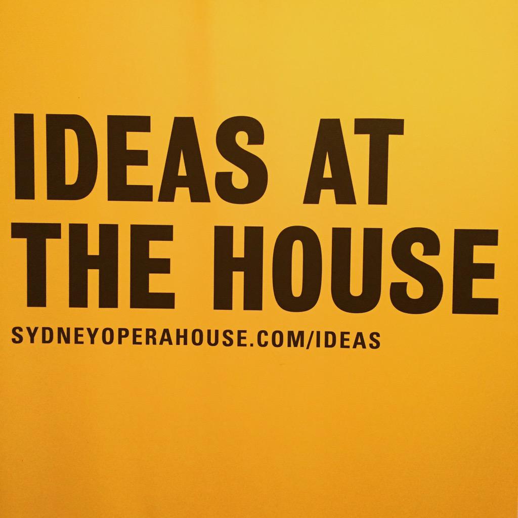 Gary_Peace's tweet image. Carnegie Conversations (ideas for a better Australia) at the Opera House #ideasfiraus
