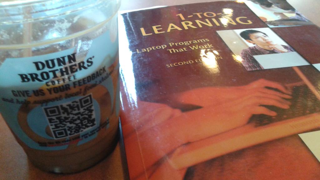dboecker's tweet photo. Using spring #CI5330 1:1 course materials to shape intro for diss over iced mocha #31daysofwriting #edtech #langchat http://t.co/swuVQhL8md
