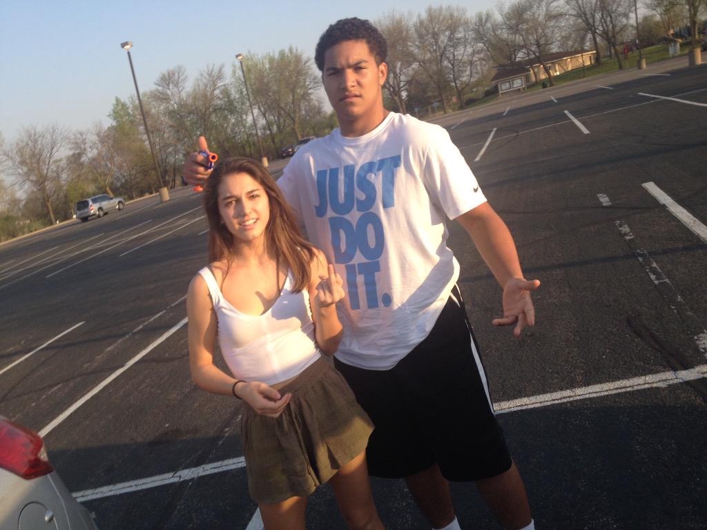 jalenmorrison24's tweet photo. 😁😉 #BSquadAllStars  @WoodburyNerf @jennapenticoff http://t.co/AWsPW3QDik