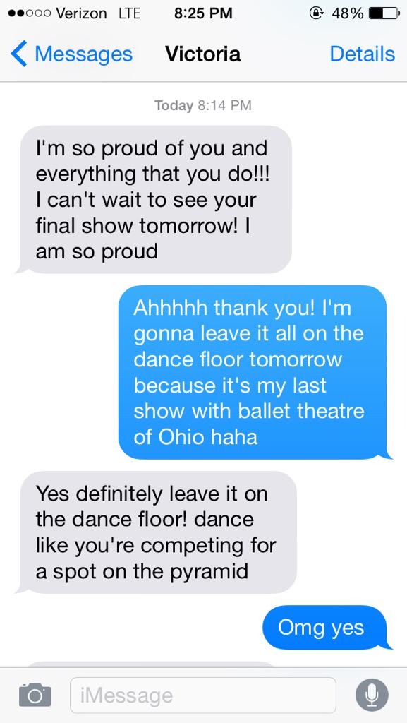 Ballerina Problems tweet media