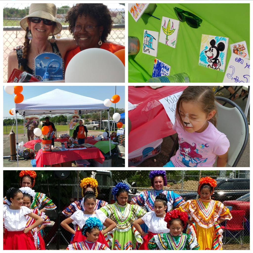 NickiH76's tweet photo. #CincoDeMayo at Blue Mound Community Center @THD0542 represented #HomeDepot even Miss Cynthia joined in the fun! http://t.co/xUpcfGgsVV