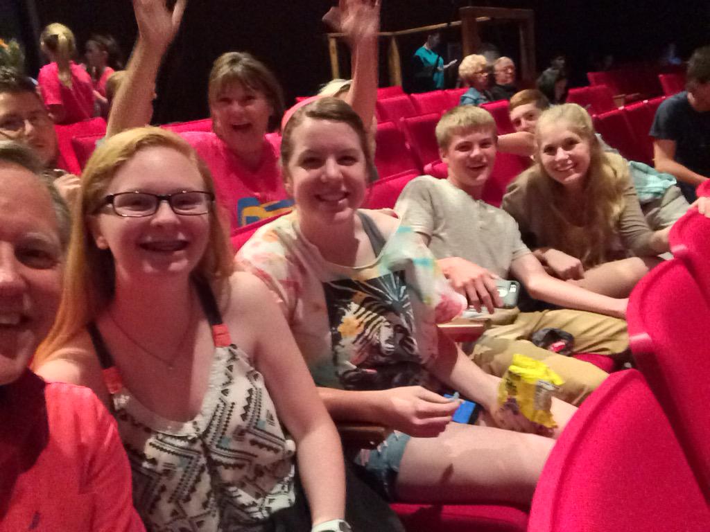 randypittenger's tweet photo. Awesome audience at BHS Magic Belles MBTV Spring Show! #MBTV2K15 #MagicBelles #ILoveBelton! http://t.co/U7geAmfote