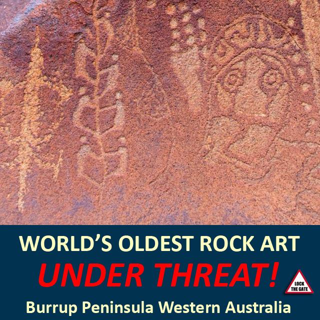 LockTheGate's tweet image. World's oldest rock art in Western Australia under threat! yournewswire.com/australian-her… #lockthegate #csg