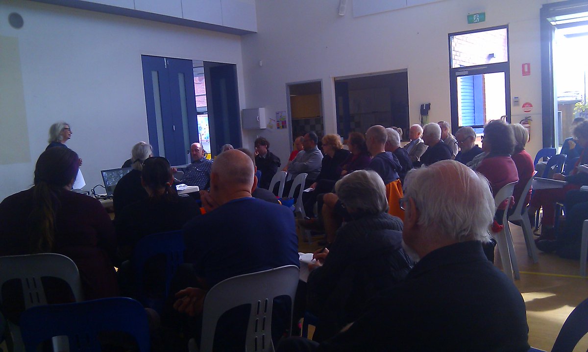 yarra_campaign's tweet photo. Great cultural learnings at Saturdays @KensingtonAssn @IMPA_3000 East West Link Community Forum. Head still spinning! http://t.co/HZQ5a0k8x6