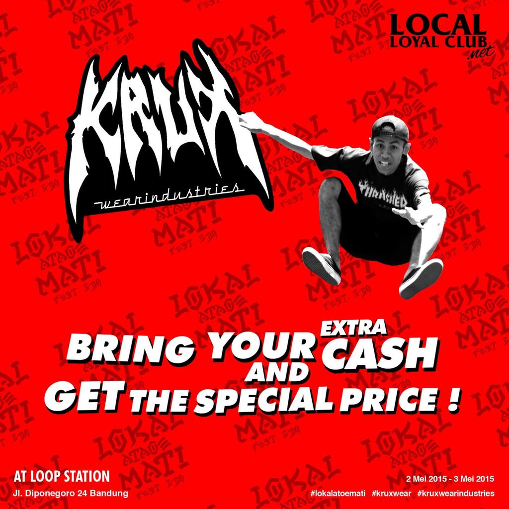 Hari terakhir kami berada di area Pasar Skate #lokalatoematifest bdg vol.1.