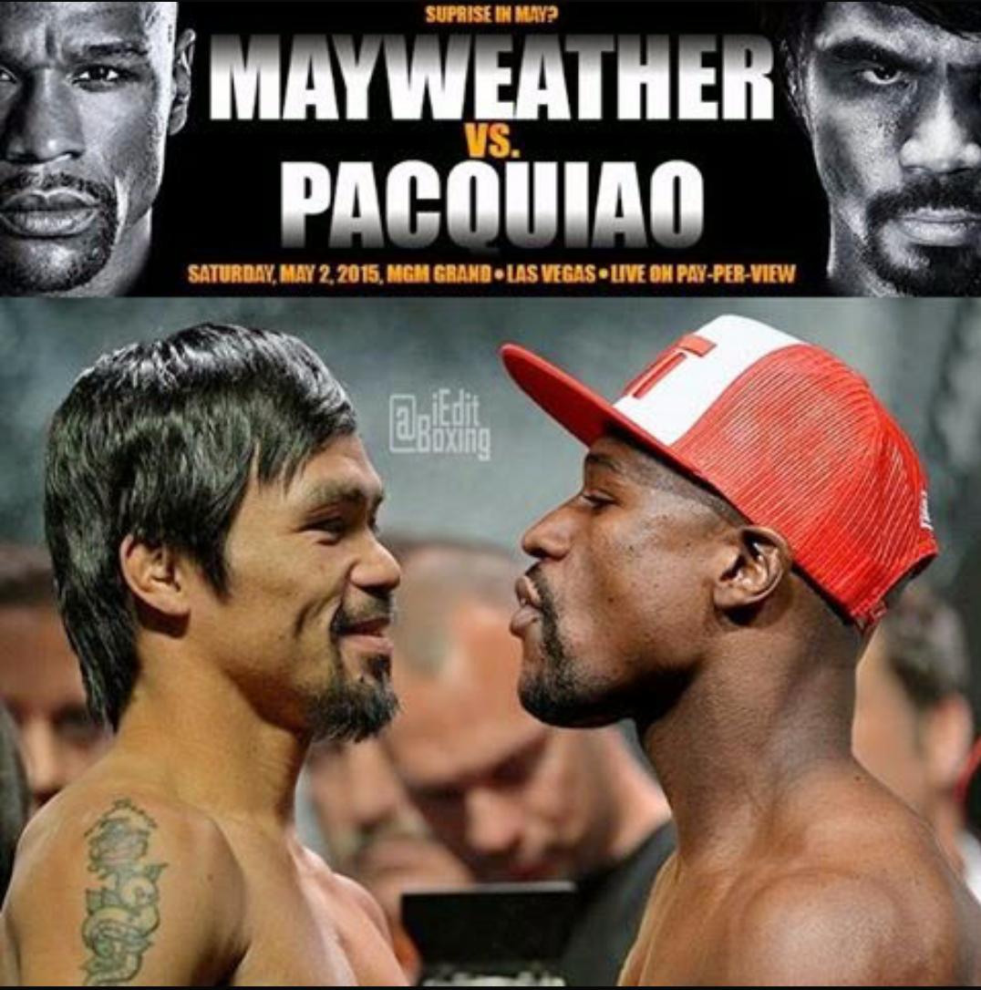 diegopipio's tweet photo. Esperando con ganas el combate mas esperado mayweather  vs pacquiao 😆😆 http://t.co/P8Oe0aPa94