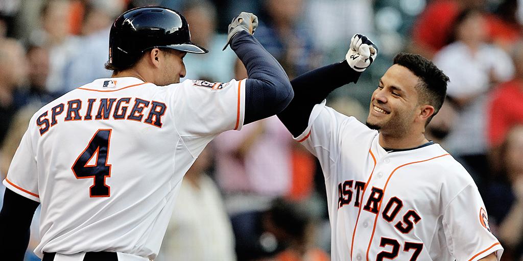astros's tweet photo. RECAP: #Astros blast 5 homers in 11-4 victory, win 9th straight game. http://t.co/Z3diZHOUjB #HTownPride #BOOM http://t.co/BOzfWnQFkG