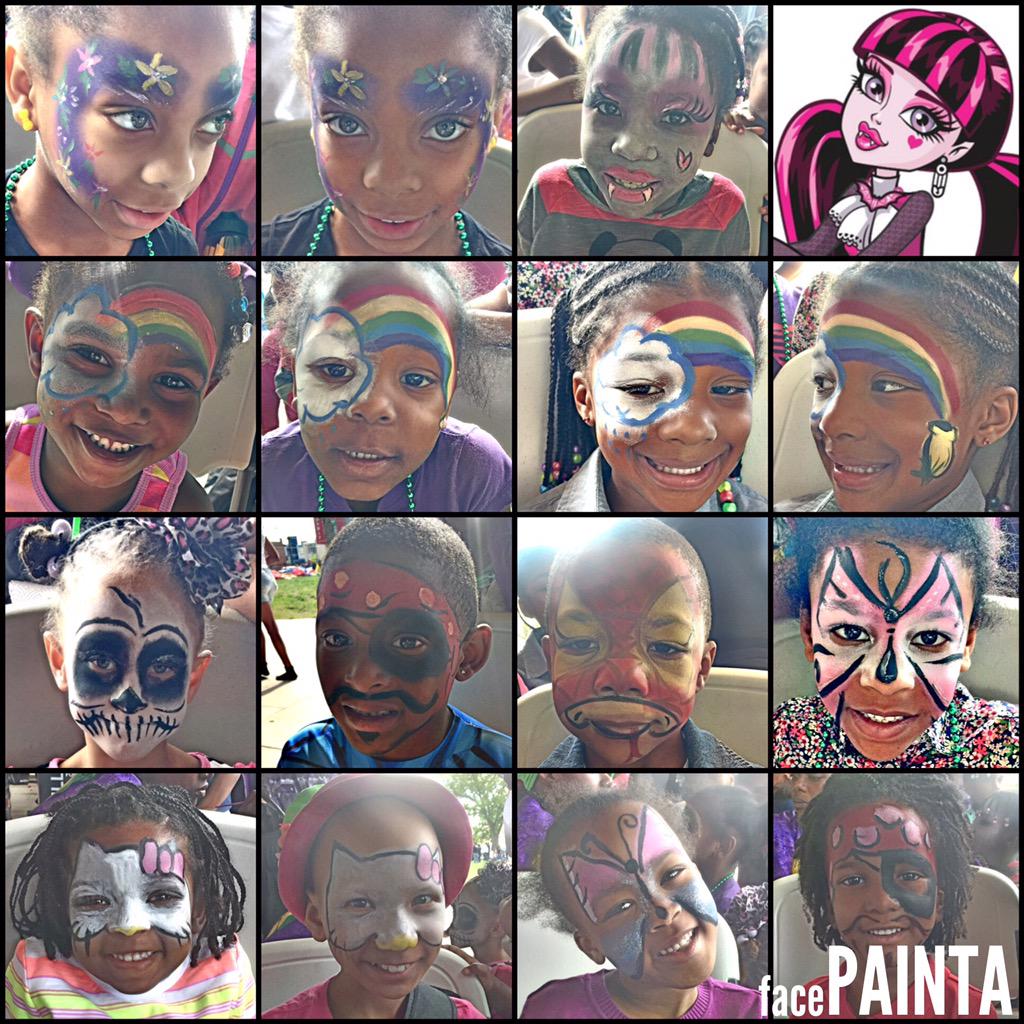 _facePAINTA's tweet photo. It's #facepainting season! http://t.co/ahOU6ERsyv