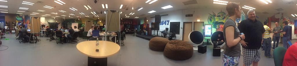 jthake's tweet image. Hackathon in full swing! #ChicagosNext lots of #Office365Dev @richdizz @chakkaradeep  @SonyaKoptyev @sharepointing