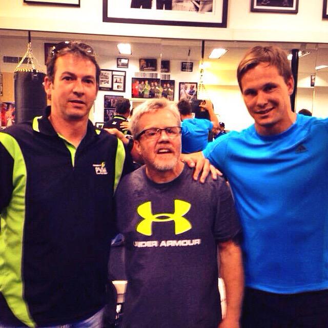 With the legend! #FreddieRoach #TeamPacquiao #itstime #gopacman