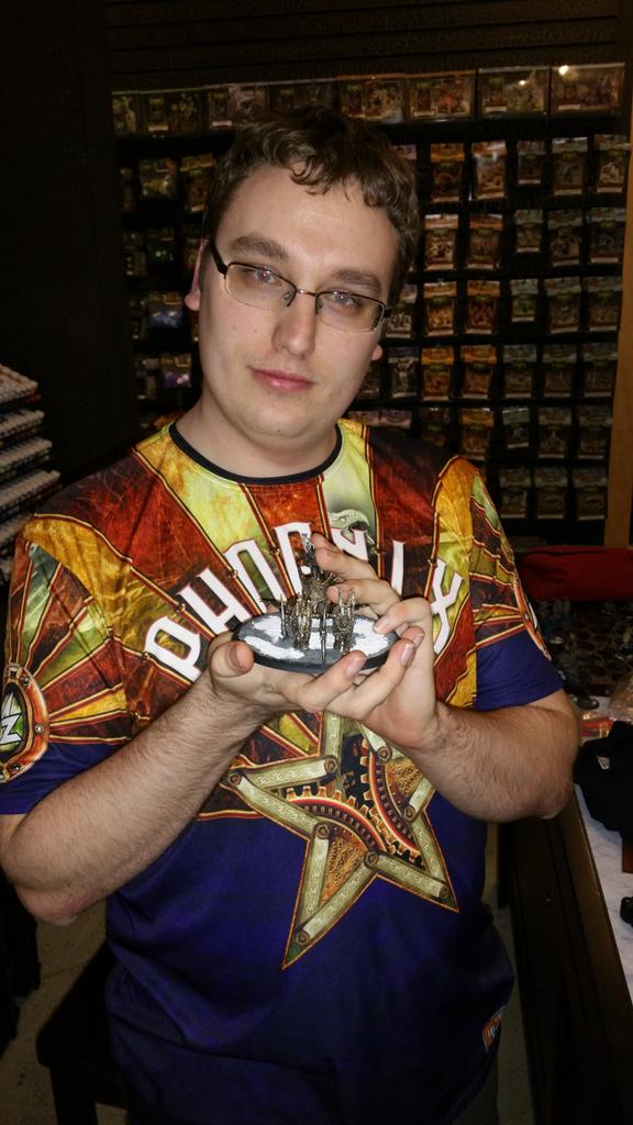 TheOmnus's tweet photo. Brian Marino wins the #seattleopen with Lylyth3 (5/0) and Vayl1 (1/0) @privateerpress @MoxBoarding @wnhungerford http://t.co/IRT4eQLOMS