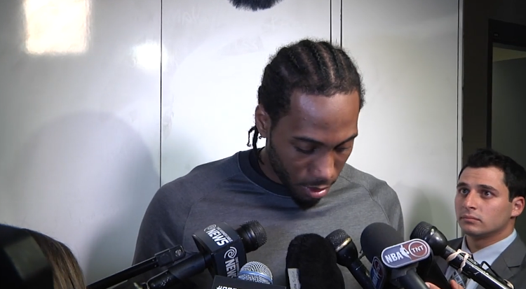 spurs's tweet photo. More Reaction:

Kawhi: http://t.co/wL0n1Gh4Y5
Boris: http://t.co/NLjDmE6dqD http://t.co/mkpD3ep341
