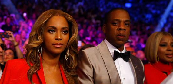 revolttv's tweet photo. The Carters. #MayPac http://t.co/ygzE9mQuv4