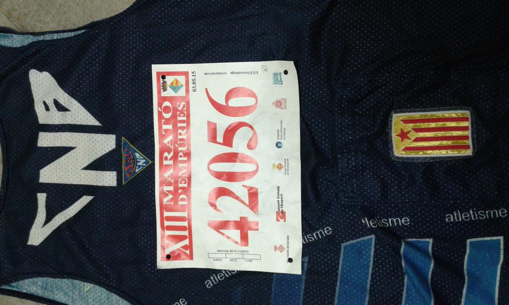 XEstartus's tweet photo. Bon dia!Tot a punt per fer la #maratoempuries a ritme de la Pasqui, un bon repte x la celebració d la seva 50 marató. http://t.co/diMYKIPXf1