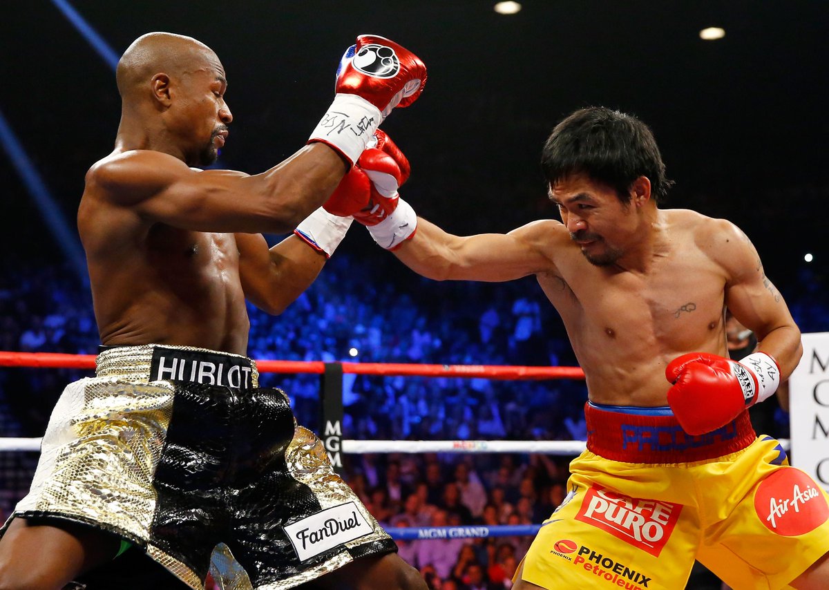 SuperSportTV's tweet photo. #MayPac - The fight is living up to the hype. Will we see a knockout? #SSBoxing http://t.co/KPwMo1Cqp1