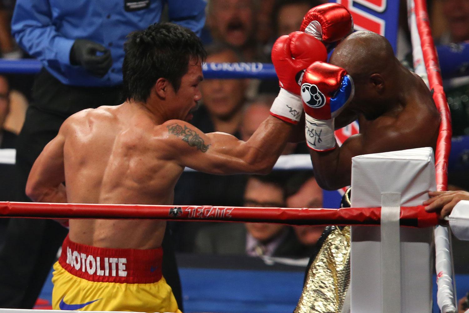 Hboboxing Photo Pacquiao Throws An Uppercut But Can T Slip Past Mayweather S Defense Maypac Http T Co 4thosddfut Twitter Hboboxing Photo Pacquiao Throws An Uppercut But Can T Slip Past Mayweather S Defense Maypac Http T Co 4thosddfut Twitter