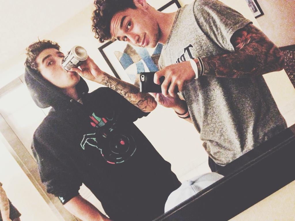 Happy 20th birthday Luke and jai      