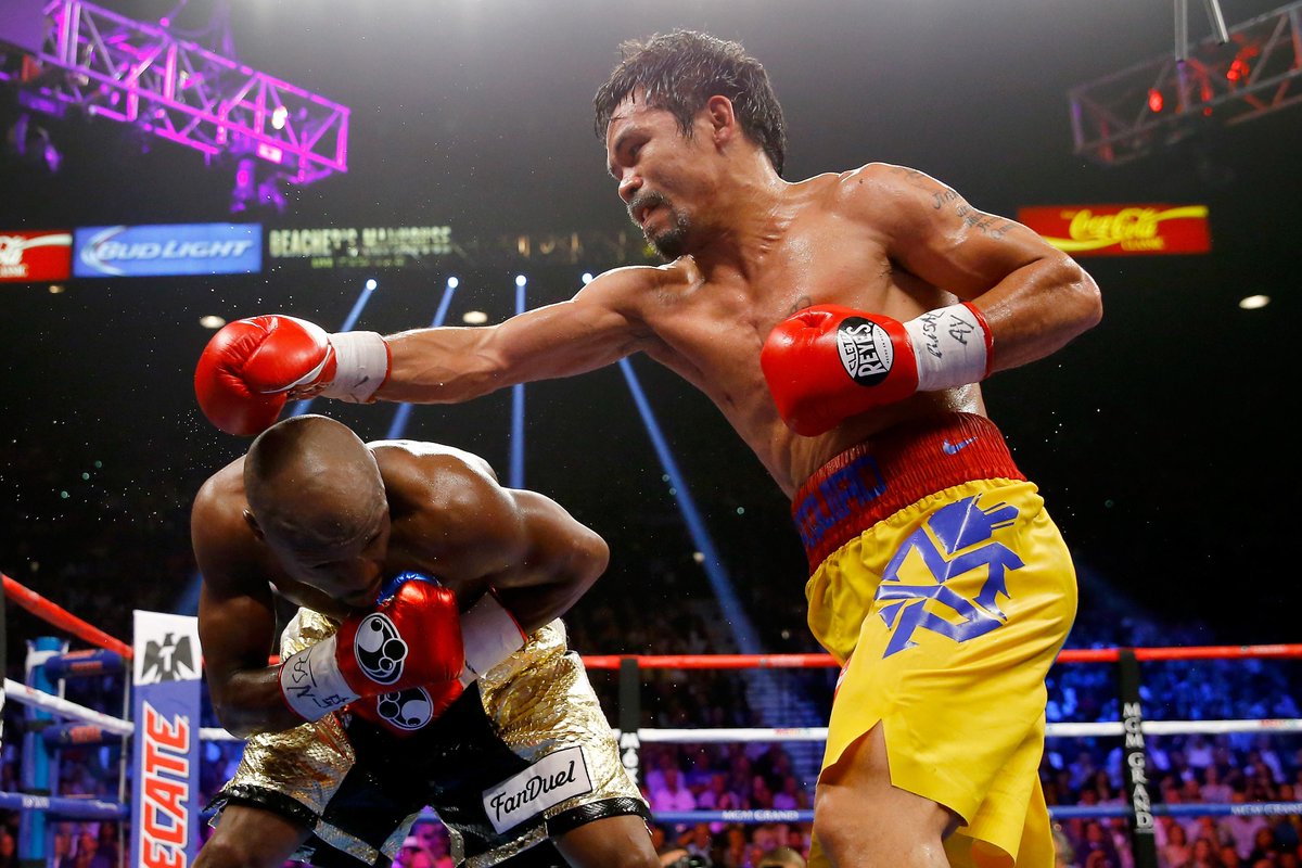 SportsCenter's tweet image. "I thought I won the fight," Manny Pacquiao says. "He didn't do nothing."