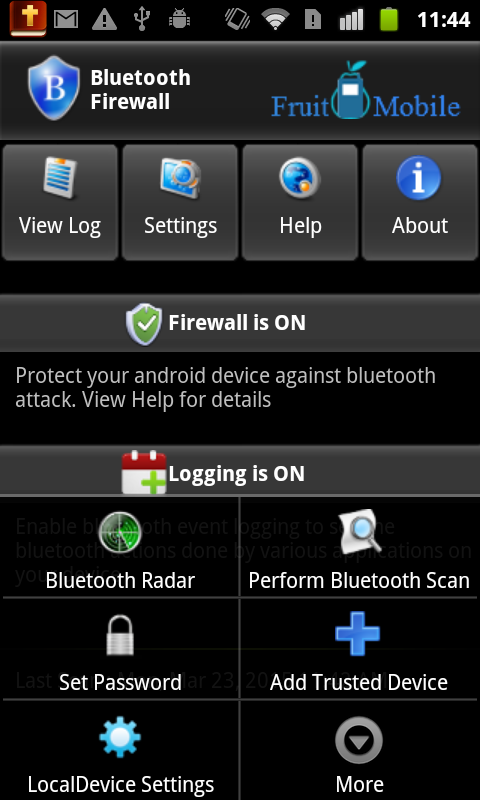 firewallandroid tweet picture