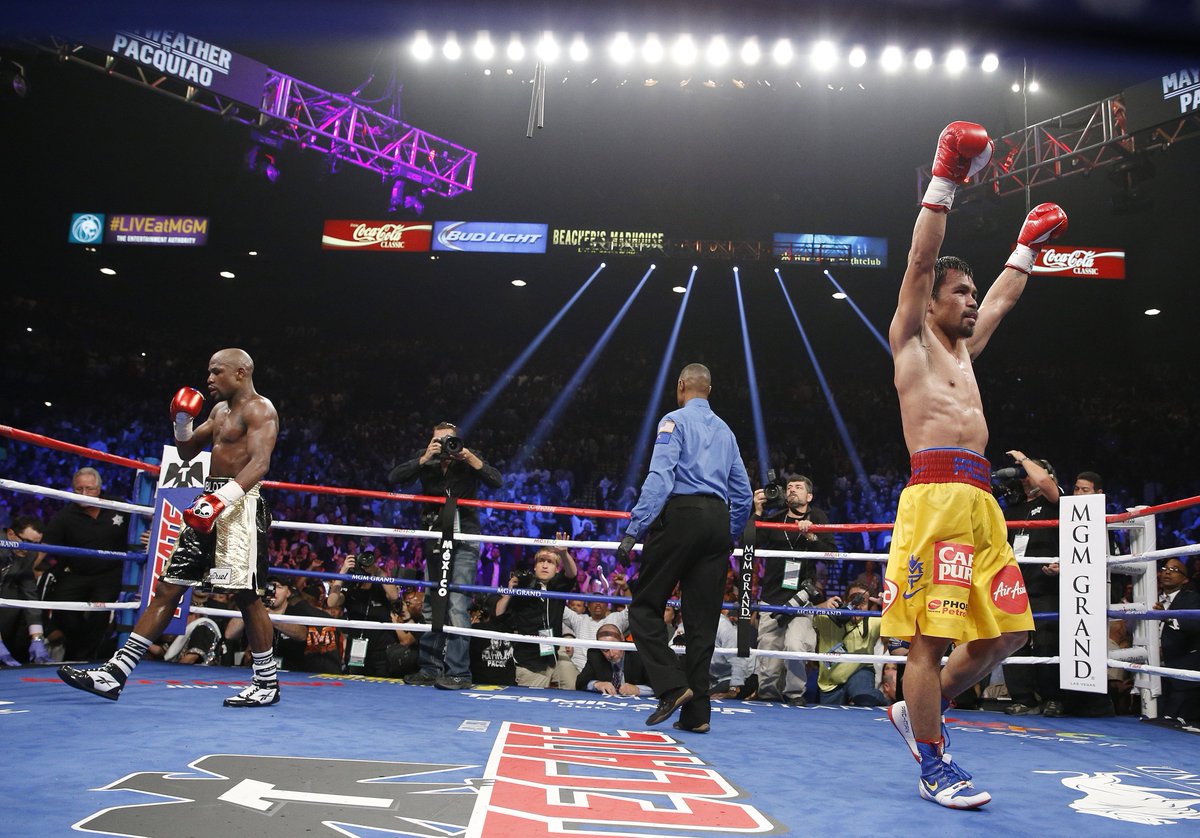 Pacquiao on Mayweather: 'I thought I won the fight… He didn't do nothing” #MayPac