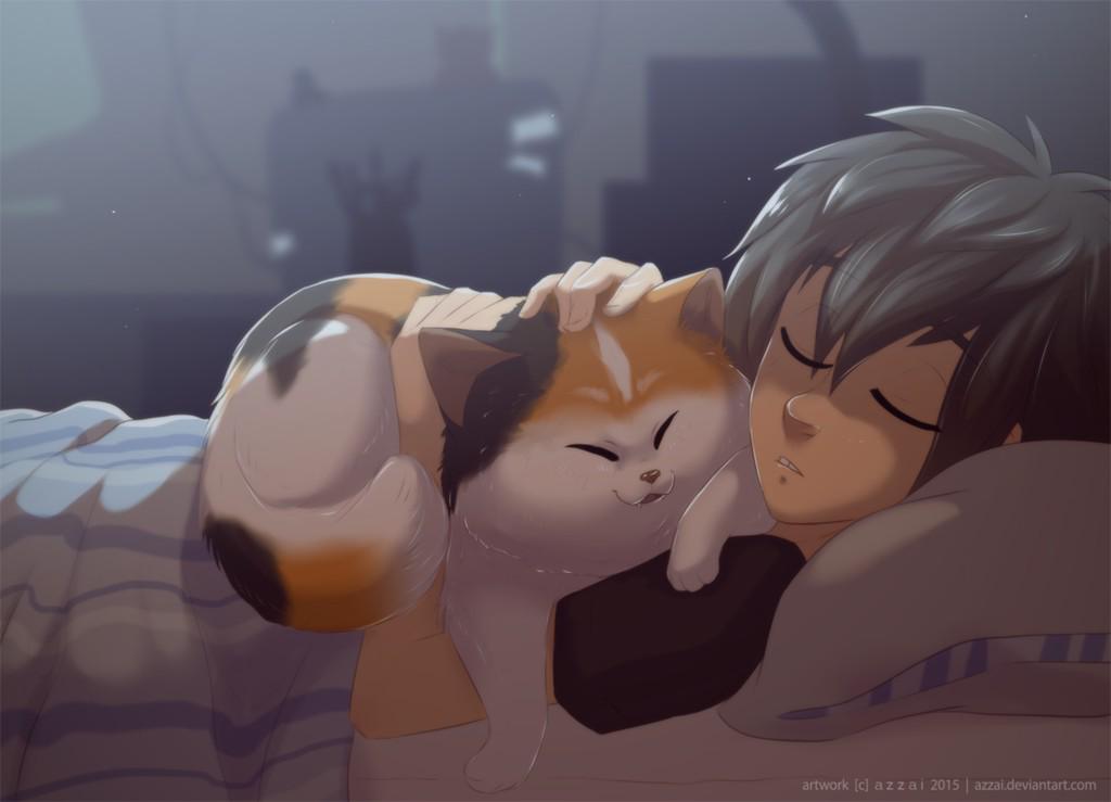 {I love my owner Hiro.}